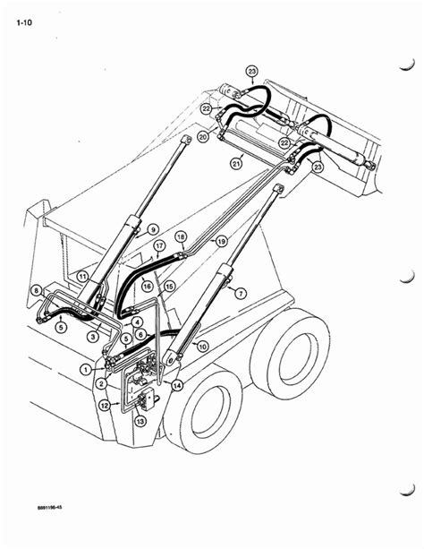 parts for a 1845c case skid steer|case 1845c drive chain diagram.